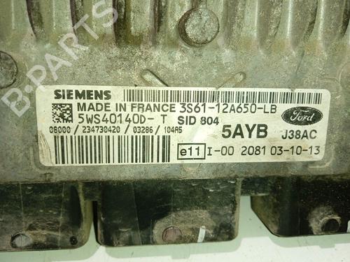 Used Engine control unit (ECU) FORD FIESTA V (JH_, JD_) 1.4 TDCi (68 hp) 19012038