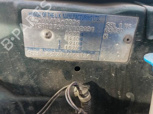 Differensial bakvogn HONDA CR-V I (RD)  | BP31098913M24 