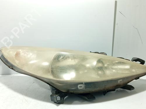 Used Right headlight Right headlight PEUGEOT 207 (WA_, WC_) 1.4 (75 hp) 34244597 34244597