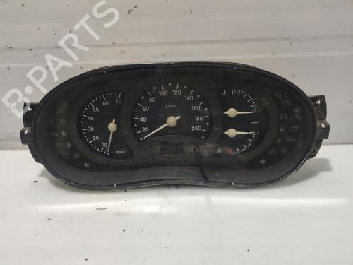 Compteur de vitesse RENAULT CLIO II (BB_, CB_) 1.9 D (B/CB0E, BB0J) (64 hp) 24660299