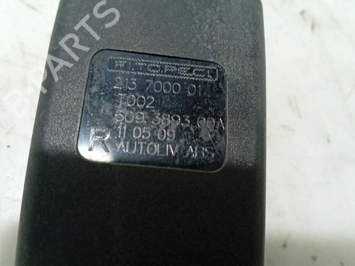 Seat buckle CITROËN NEMO Box Body/MPV (AA_) 1.4 HDi | BP36105291I32 - Image 4