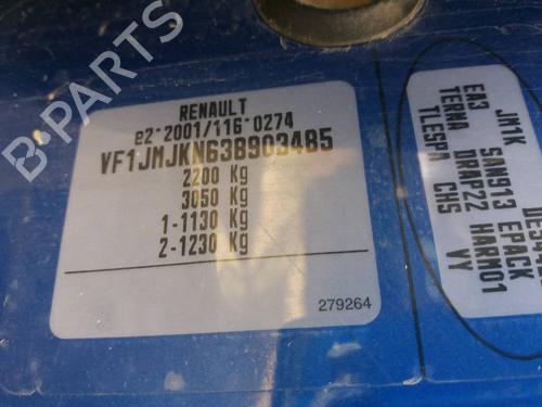 Engine control unit (ECU) RENAULT SCÉNIC II (JM0/1_) 2.0 dCi (JM1K) | BP18986786M57 