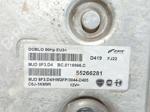 Engine control unit (ECU) FIAT DOBLO Cargo (263_) 1.3 D Multijet | BP39204146M57 - Image 2