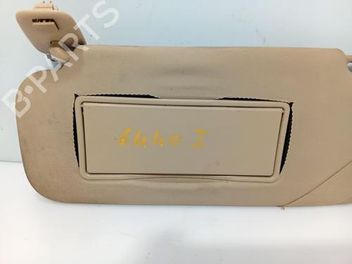 Left sun visor PEUGEOT 407 (6D_) 2.0 HDi 135 (6DRHRH, 6DRHRE, 6DRHRG, 6DRHRJ) | BP37873371I1 - Image 2