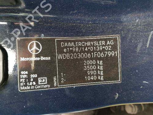 Instrument cluster MERCEDES-BENZ C-CLASS (W203) | BP18977665C47