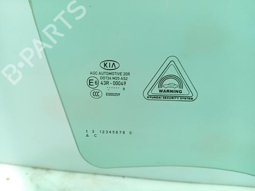 Front right door window KIA SPORTAGE IV (QL, QLE) 1.6 GDI | BP31103866C19