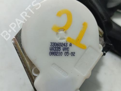 Rear center seatbelt CITROËN C5 III Break (RW_) 2.0 HDi 140 | BP32027757I27