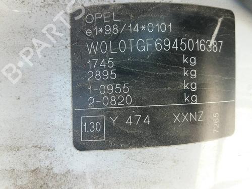 Left headlight OPEL ASTRA G Hatchback (T98)  | BP31098967C28 