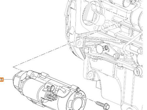 Used Starter OPEL ZAFIRA TOURER C (P12) 1.6 CDTI (75) (120 hp) 24999906