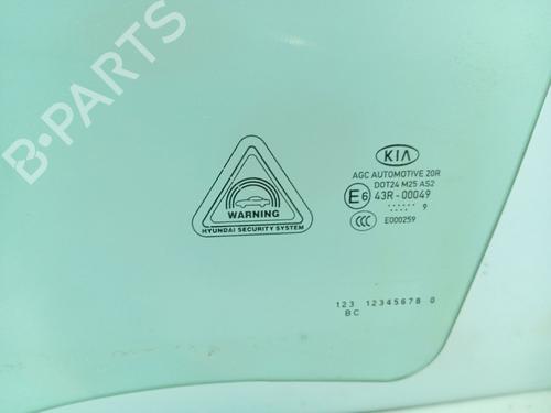 Front left door window KIA SPORTAGE IV (QL, QLE) 1.6 GDI | BP31103867C18