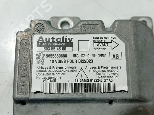 ECU airbags PEUGEOT 407 (6D_) 1.6 HDi 110 (6D9HZC, 6D9HYC) | BP32026367M53