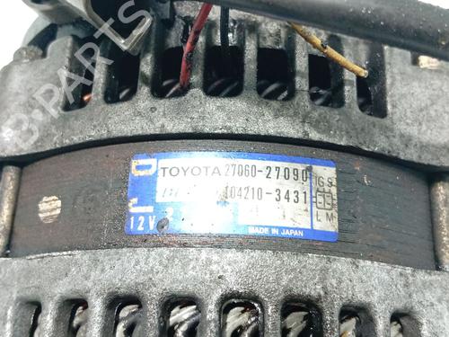 Alternator TOYOTA AVENSIS Estate (_T25_) 2.0 D-4D (CDT250_, CDT250R) | BP31194179M7