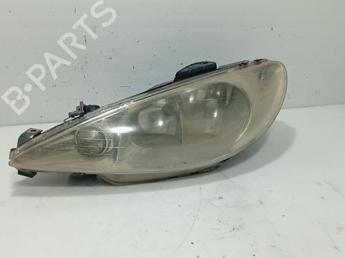 Used Left headlight Left headlight PEUGEOT 206 Hatchback (2A/C) 1.9 D (69 hp) 33760208 33760208