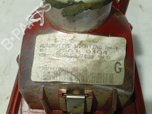 Right taillight PEUGEOT 407 SW (6E_, 6D_) 2.0 HDi 135 | BP31721810C35