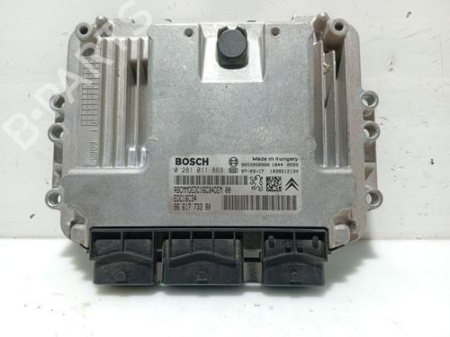 Used Engine control unit (ECU) PEUGEOT 307 SW (3H) 1.6 HDI 90 (90 hp) 31104219