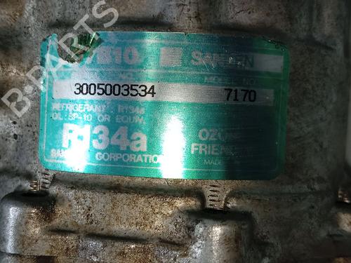AC compressor OPEL ASTRA F Saloon (T92) 1.7 TDS (F19, M19) | BP32237163M34