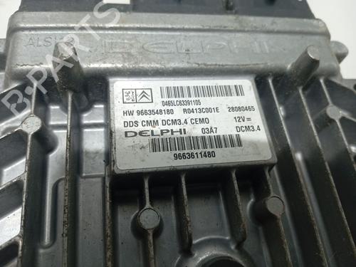 Engine control unit (ECU) PEUGEOT 407 SW (6E_, 6D_) 2.0 HDi 135 | BP31099882M57