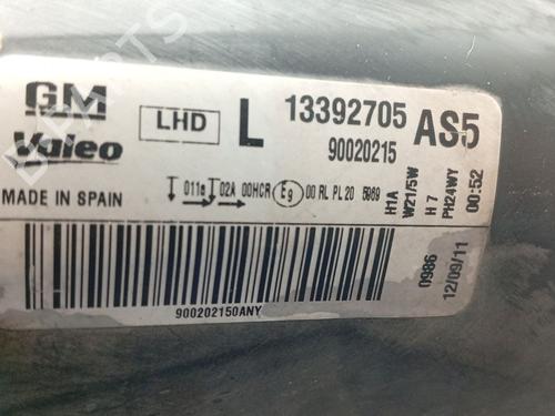 Left headlight OPEL CORSA D (S07) 1.3 CDTI (L08, L68) | BP40199150C28 - Image 8