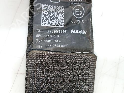 Rear left seatbelt SEAT LEON (5F1) 1.6 TDI | BP36323249I29 - Image 2