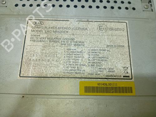 Radio KIA CARNIVAL II (GQ) 2.9 CRDi | BP31194192E6