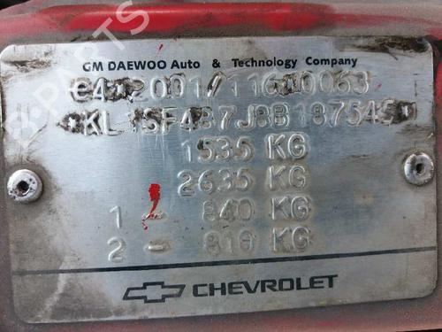 Engine CHEVROLET AVEO / KALOS Hatchback (T200) 1.4 16V | BP31098456M1 