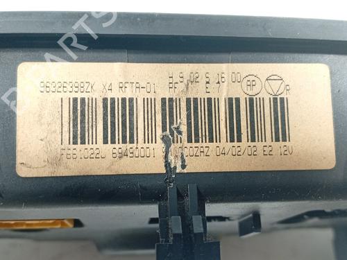Climate control CITROËN C5 I (DC_) 2.0 HDi (DCRHZB, DCRHZE) | BP39964589I5  - Image 7