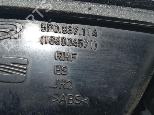 Front right interior door handle SEAT ALTEA (5P1) 2.0 TDI 16V | BP37537209I14 - Image 5