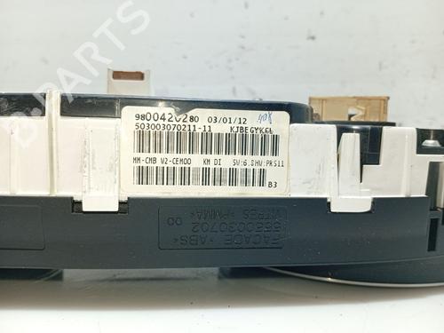 Instrument cluster PEUGEOT 508 I (8D_) 1.6 HDi | BP31106854C47 