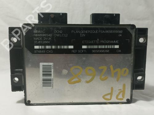 Centralina do motor Centralina do motor CITROËN BERLINGO / BERLINGO FIRST Box Body/MPV (M_) 1.9 D (MBDJY) (70 hp) 24686474 24686474