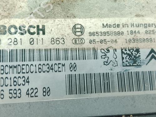 Engine control unit (ECU) CITROËN C4 Coupe (LA_) 1.6 HDi | BP39668595M57 - Image 2