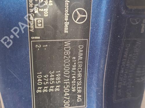 Horn MERCEDES-BENZ C-CLASS (W203) C 200 CDI (203.007) | BP32301460E13