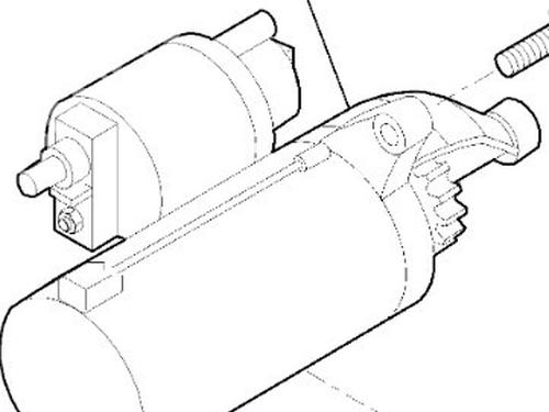 Startmotor FIAT PANDA (169_) 1.3 D Multijet (169.AXC1A) (70 hp) 20707909