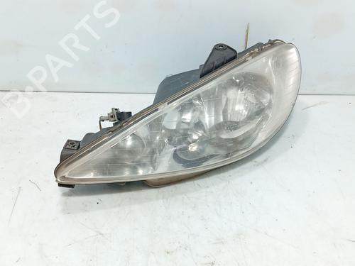 Used Left headlight Left headlight PEUGEOT 206 Hatchback (2A/C) 1.4 HDi eco 70 (68 hp) 32730133 32730133