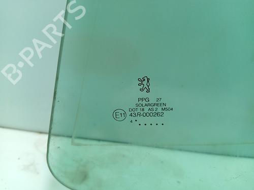 Rear left door window PEUGEOT 407 (6D_) 1.6 HDi 110 (6D9HZC, 6D9HYC) | BP31958510C20