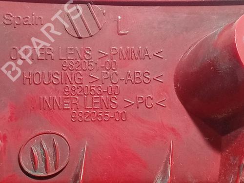 Left taillight SEAT LEON (1P1) 2.0 TDI 16V | BP32852918C34  - Image 5