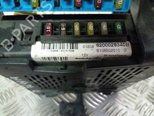 Fuse box RENAULT CLIO II (BB_, CB_)  | BP19017172E1 