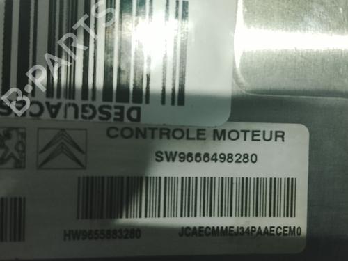 Engine control unit (ECU) PEUGEOT 206+ (2L_, 2M_) 1.1 | BP38775189M57 - Image 5