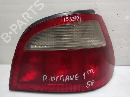 Used Right taillight RENAULT MEGANE I (BA0/1_) [1995-2004]  18977002