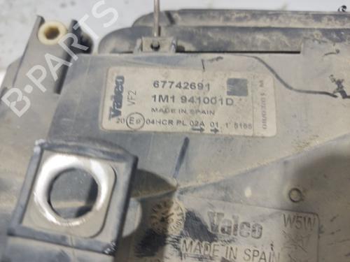 Left headlight SEAT LEON (1M1) 1.9 TDI | BP31102156C28