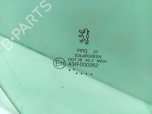 Front right door window PEUGEOT 407 (6D_) 1.6 HDi 110 (6D9HZC, 6D9HYC) | BP31958508C19
