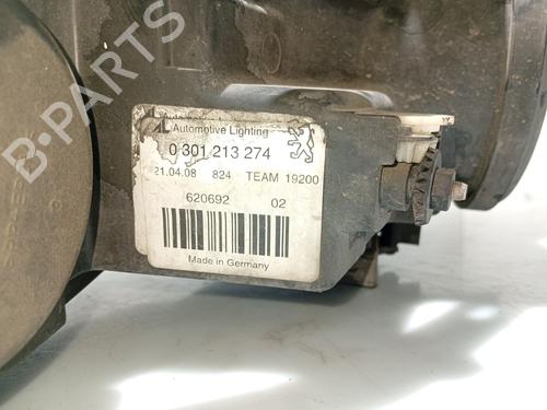 Right headlight PEUGEOT 407 (6D_) 2.0 HDi 135 (6DRHRH, 6DRHRE, 6DRHRG, 6DRHRJ) | BP31105695C29