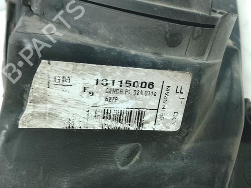 Left headlight OPEL CORSA C (X01) 1.0 (F08, F68) | BP38707337C28 - Image 4