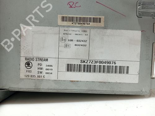 Radio SKODA OCTAVIA II (1Z3) 1.9 TDI | BP31101620E6 