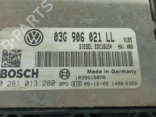 Engine control unit (ECU) SEAT LEON (1P1) 2.0 TDI 16V | BP33841186M57 - Image 2