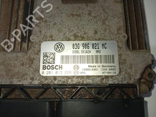 Engine control unit (ECU) SKODA OCTAVIA II Combi (1Z5)  | BP31103028M57 