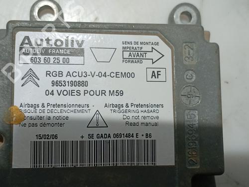 ECU airbags CITROËN BERLINGO / BERLINGO FIRST MPV (MF_, GJK_, GFK_) 1.9 D (MFWJZ) | BP31194208M53