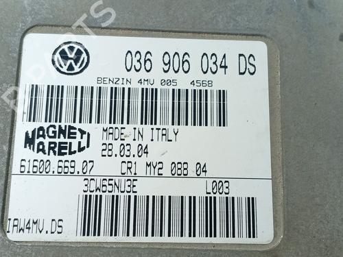 Engine control unit (ECU) SEAT TOLEDO II (1M2) 1.6 16V | BP39695596M57 - Image 5