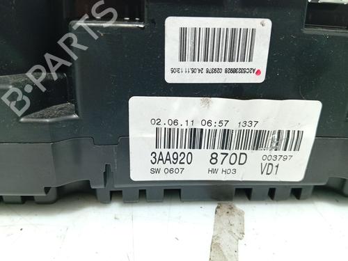 Instrument cluster VW PASSAT B7 (362) 2.0 TDI | BP33809651C47 - Image 2