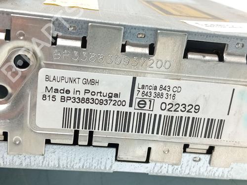 Radio LANCIA YPSILON (843_) 1.3 JTD (843.AXD11, 843.AXD1A) | BP36527848E6 - Image 5