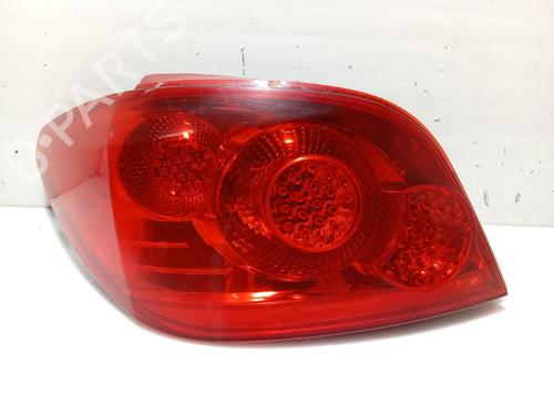 Used Left taillight PEUGEOT 307 (3A/C) 1.6 HDi (90 hp) 31102264